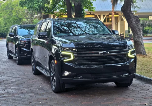 Black Luxury SUVs